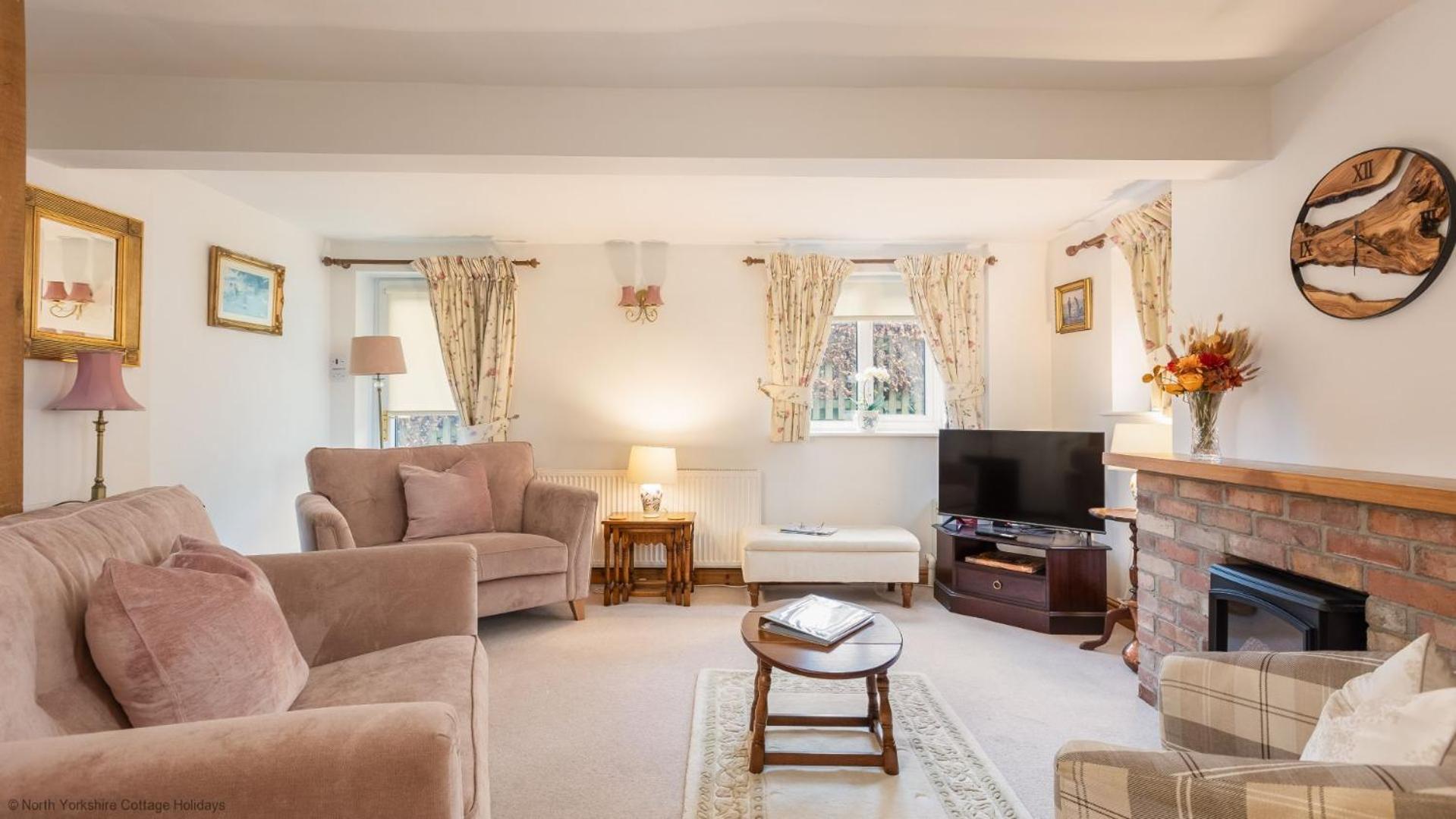 Picturesque Stone Cottage In The Heart Of North Yorkshire Village - Hideaway Cottage Eksteriør bilde