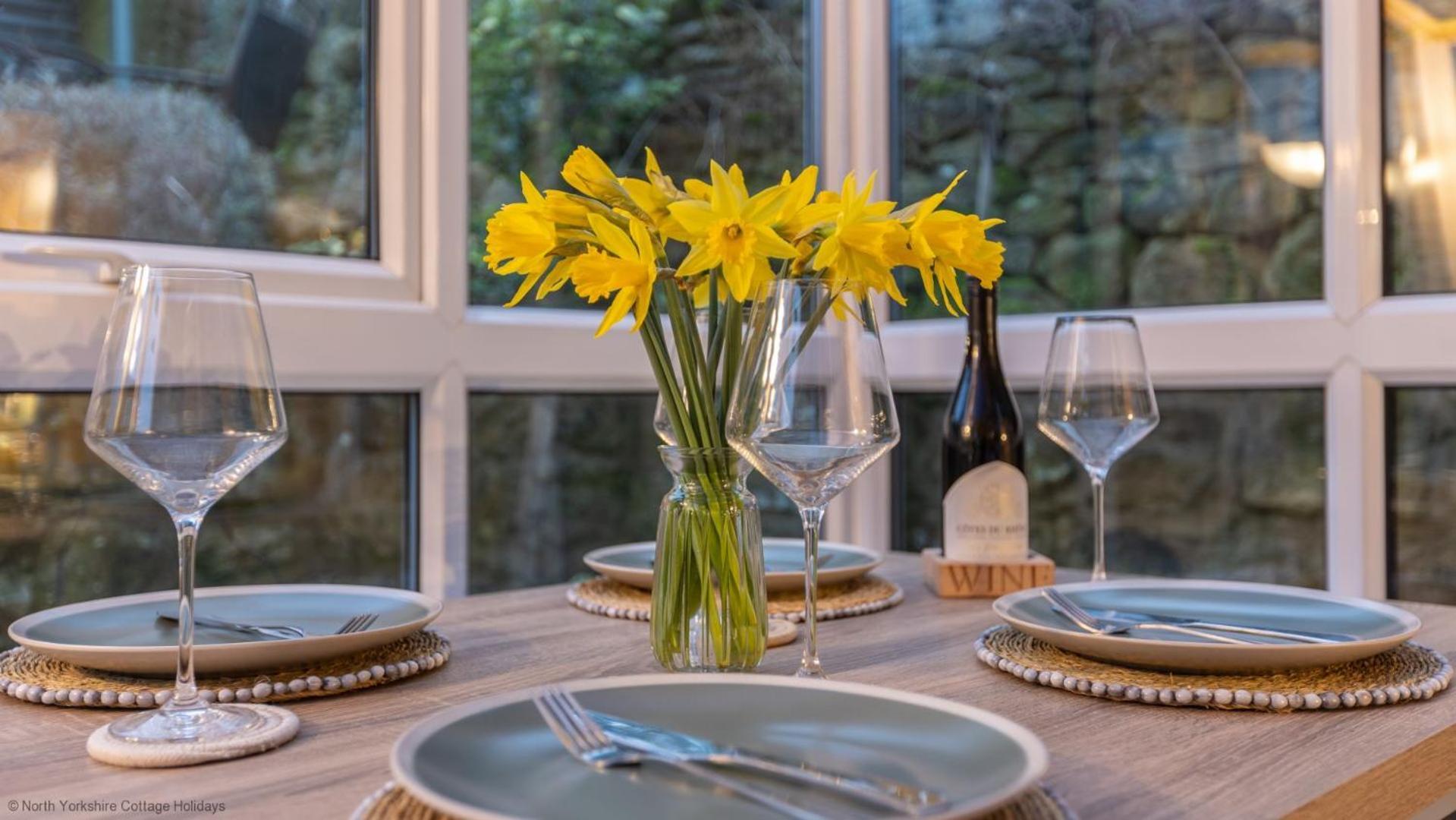 Picturesque Stone Cottage In The Heart Of North Yorkshire Village - Hideaway Cottage Eksteriør bilde